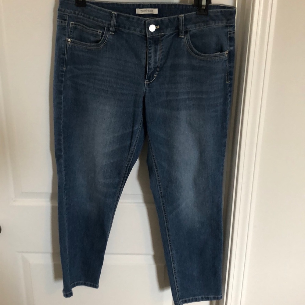 Cropped jeans from White House Black Market
